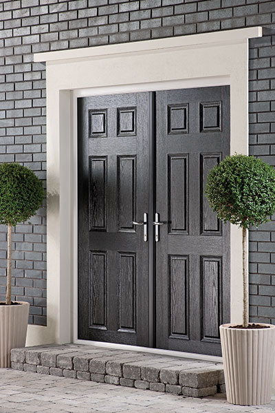 French style entrance doors